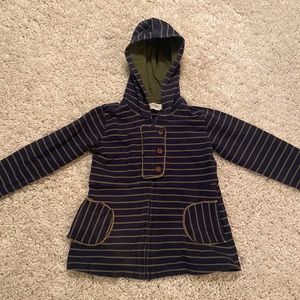 Jack & Pepper Zip Up Striped Hoodie
